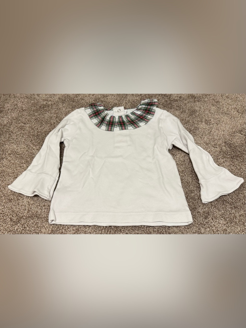 Bella Bliss Tartan Christmas Shirt